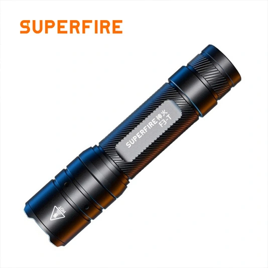 SUPERFIRE F3-T 600 lümen teleskopik Zoom el feneri taktik