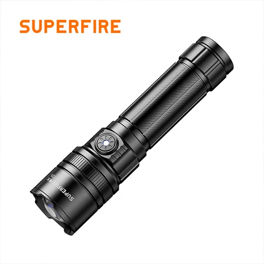 SUPERFIRE Y25 600 lümen yakınlaştırılabilir el feneri