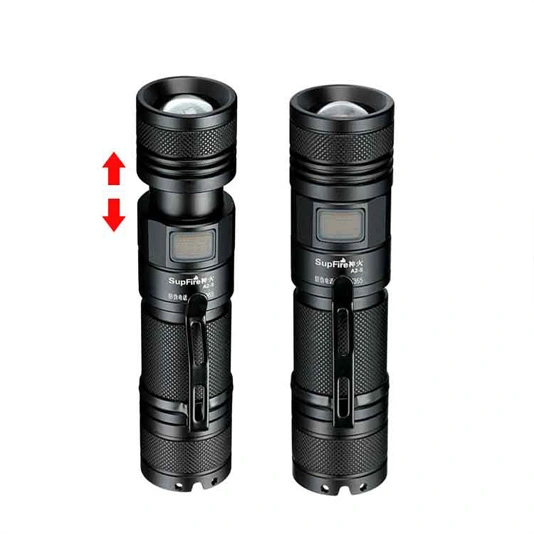 SUPERFIRE A2-S 800 lümen güç fenerleri