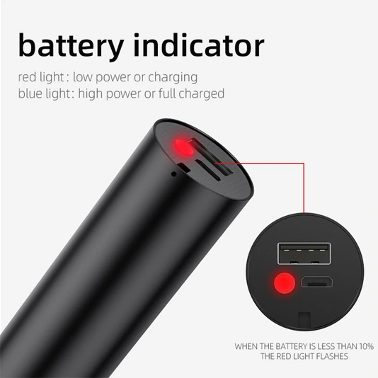 SUPERFIRE S11-P50 900 lümen Mini USB şarj edilebilir el feneri
