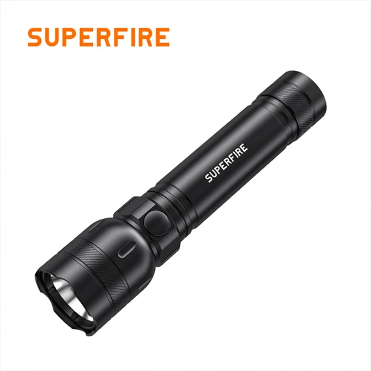 SUPERFIRE GTS6 süper parlak küçük LED el feneri