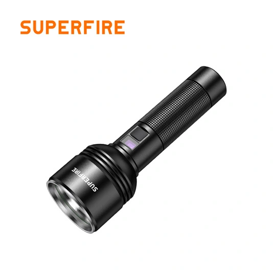 SUPERFIRE D18 yüksek çıkışlı el feneri