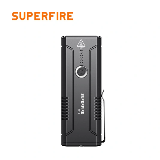SUPERFIRE M12 yüksek lümen el feneri