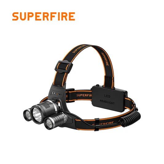 SUPERFIRE HL33 500 lümen 18650 şarj edilebilir far
