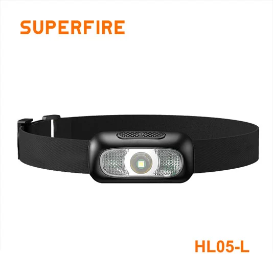 SUPERFIRE HL05 serisi 450 lümen şarj edilebilir LED far