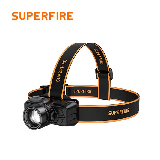 SUPERFIRE HL50 çalışan yakınlaştırılabilir far