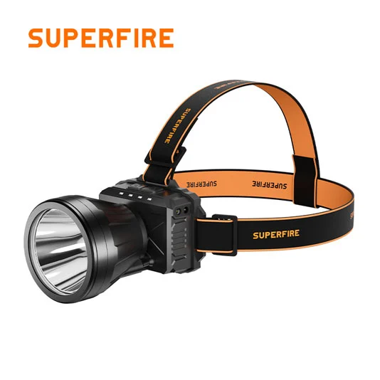 SUPERFIRE HL82 hareket sensörü şarj edilebilir far