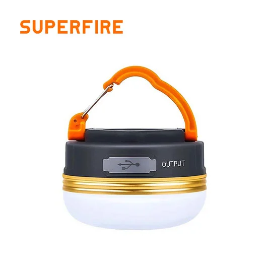 SUPERFIRE T60/T60-A güç bankası kamp ışığı