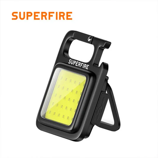 SUPERFIRE MX16 COB anahtarlık çalışma ışığı