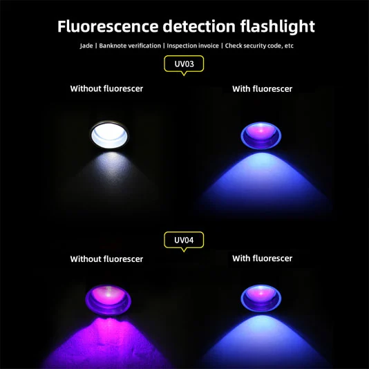 SUPERFIRE UV03 365nm 3w el UV el feneri