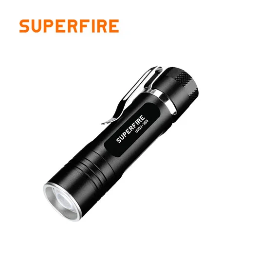 SUPERFIRE UV03 365nm 3w el UV el feneri