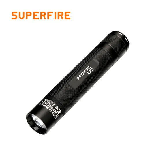 SUPERFIRE EP01 Mini kendinden güvenli LED el feneri şarj edilebilir ve patlamaya dayanıklı