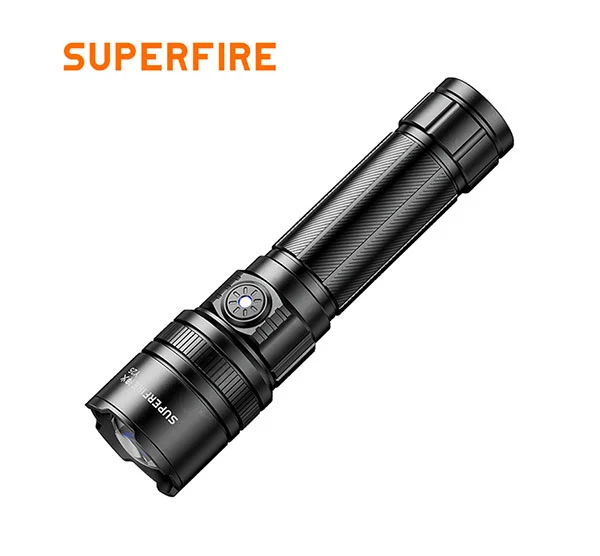 SUPERFIRE Y25 600 lümen yakınlaştırılabilir el feneri