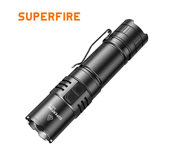 SUPERFIRE A22-S IP43 su geçirmez zumlanabilir kartal göz feneri