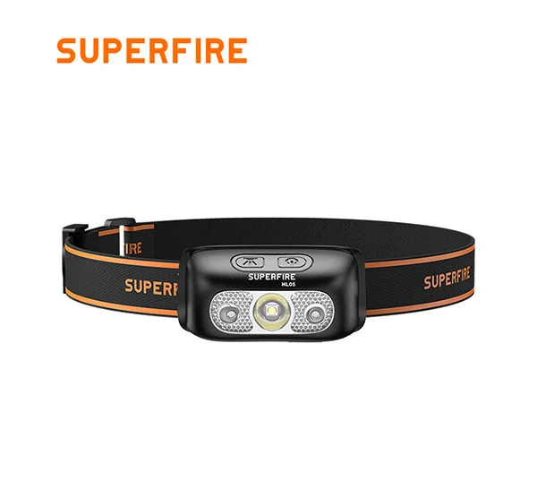 SUPERFIRE HL05 serisi 450 lümen şarj edilebilir LED far