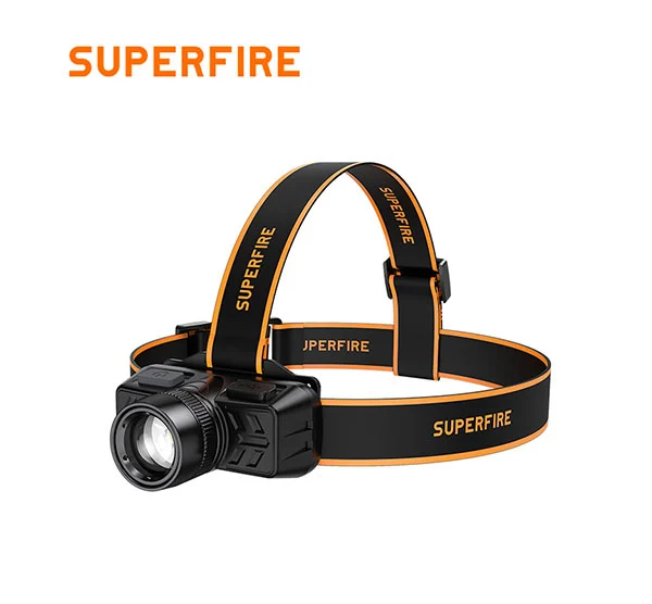 SUPERFIRE HL50 çalışan yakınlaştırılabilir far
