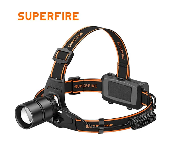SUPERFIRE HL71 LED yakınlaştırılabilir far