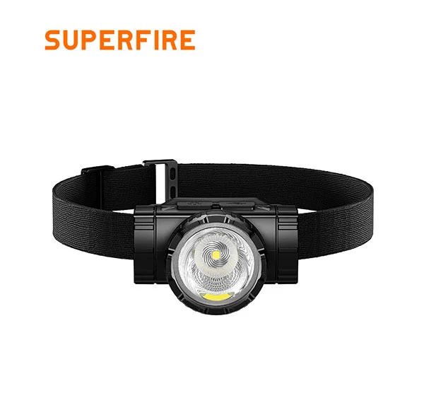 SUPERFIRE HL96 USB şarj uzun menzilli far