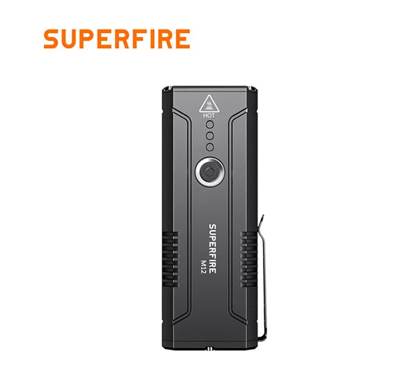 SUPERFIRE M12 yüksek lümen el feneri