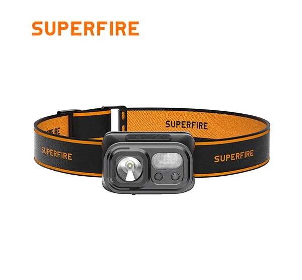 SUPERFIRE HL23/HL23-A/HL23-S USB şarj edilebilir LED sensör far