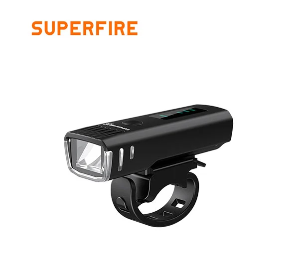 SUPERFIRE BL10 şarj edilebilir bisiklet far