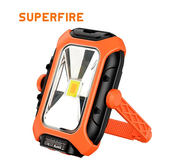 SUPERFIRE GM05 güneş manyetik çalışma ışığı