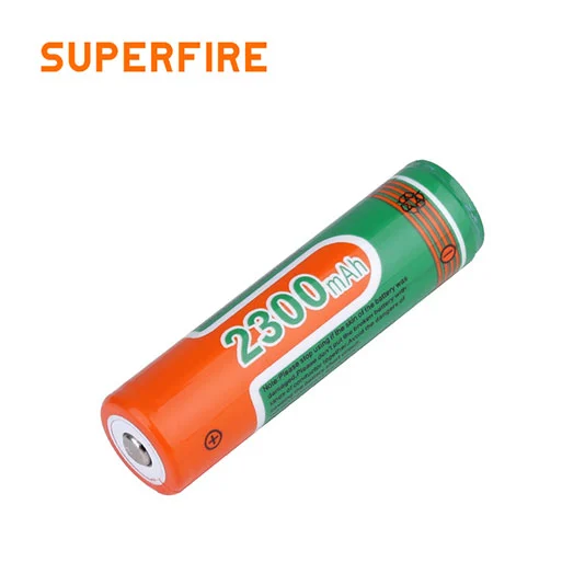 SUPERFIRE AB3-S 2300mAh 18650 3.7 V Li Ion şarj edilebilir pil