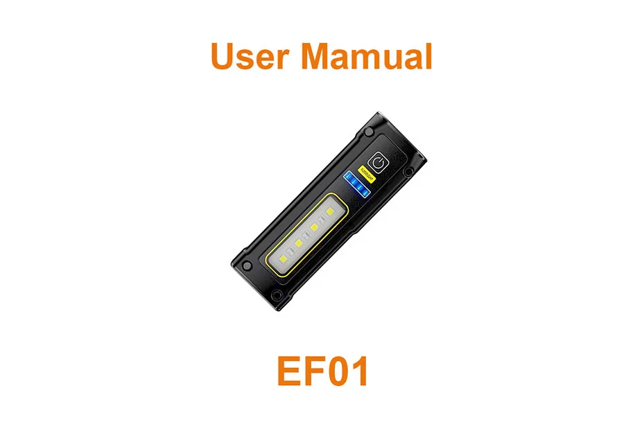 EF01 EDC el feneri kılavuzu