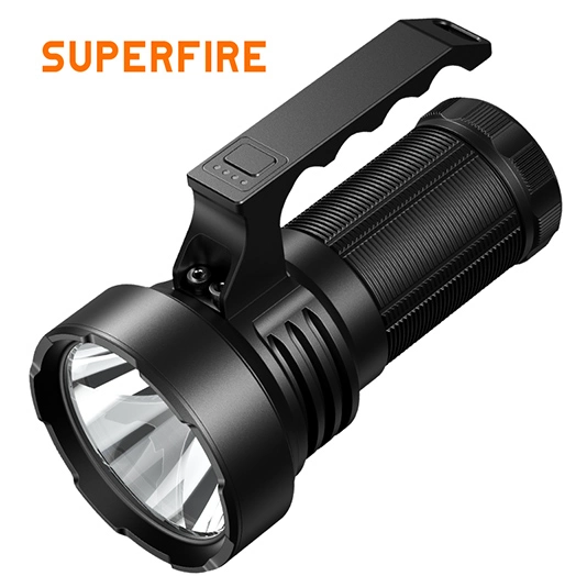 SUPERFIRE L20 büyük kapasiteli el feneri