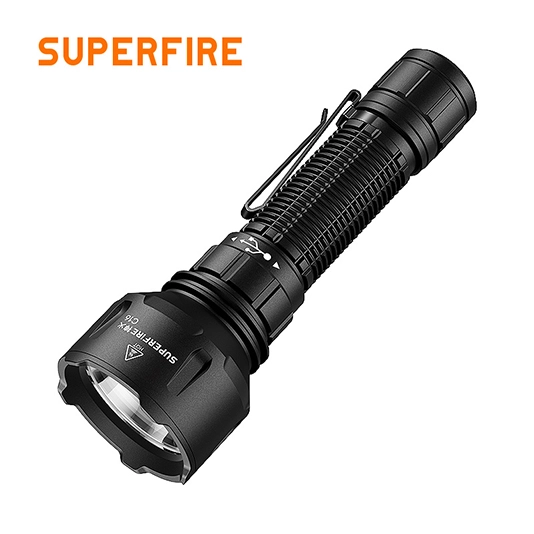SUPERFIRE C16 yüksek güçlü el feneri