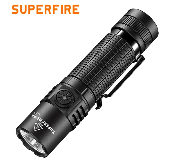 SUPERFIRE A26 yüksek parlaklık el feneri