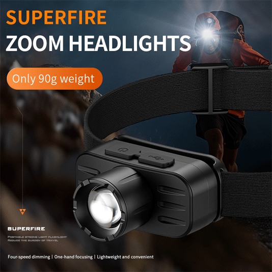 SUPERFIRE HL80 yakınlaştırılabilir far