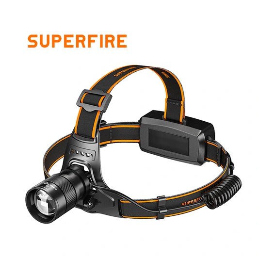 SUPERFIRE HZ01 çok yönlü uv yakınlaştırılabilir far
