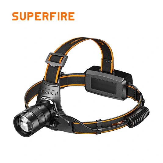 SUPERFIRE HZ01 çok yönlü uv yakınlaştırılabilir far