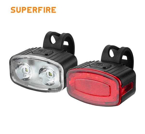 SUPERFIRE BL43 serisi şarj edilebilir bisiklet lambası