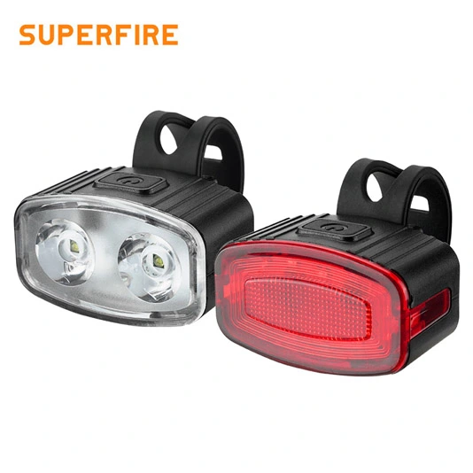SUPERFIRE BL43 serisi şarj edilebilir bisiklet lambası