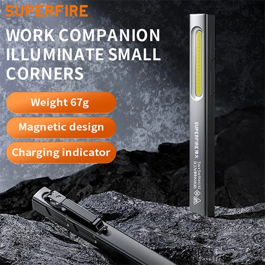 SUPERFIRE G32 taşınabilir çalışma ışığı