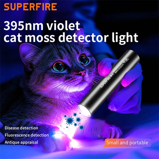 SUPERIFER Z07 395nm UV el feneri
