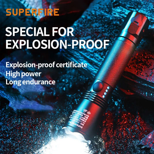 SUPERFIRE EP05 patlamaya dayanıklı aydınlatma