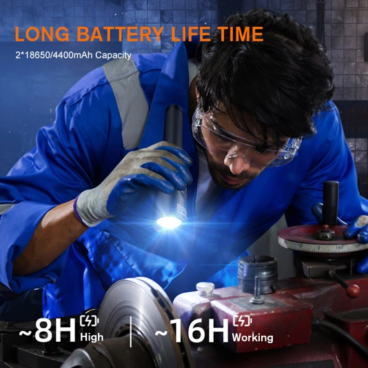 SUPERFIRE yeni D6 patlamaya dayanıklı LED el feneri