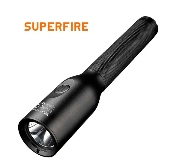 SUPERFIRE yeni D6 patlamaya dayanıklı LED el feneri