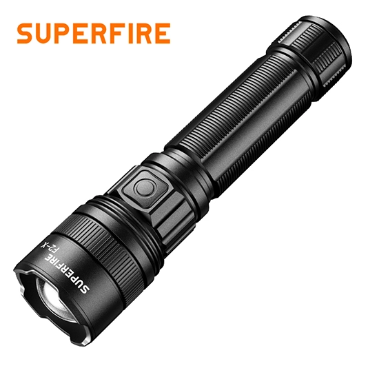 SUPERFIRE F2-X yakınlaştırılabilir Flahlight